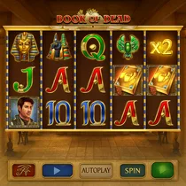 SpinsOfGlory - Book of Dead Slot von Play'n GO